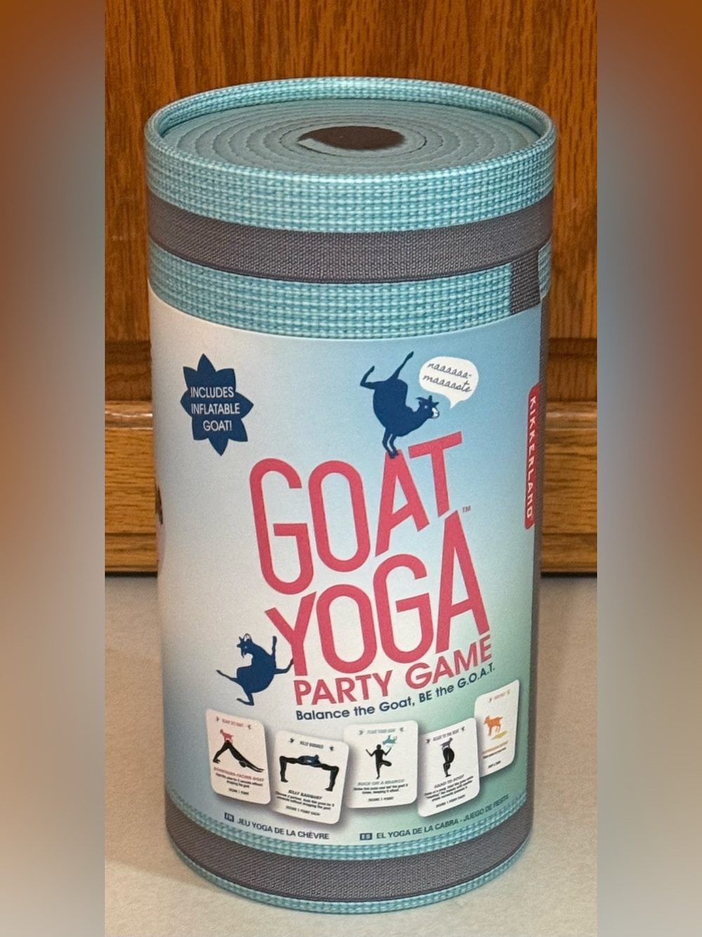 Kikkerland Goat Yoga Party Game